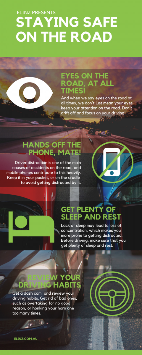 safe driving infographic guide